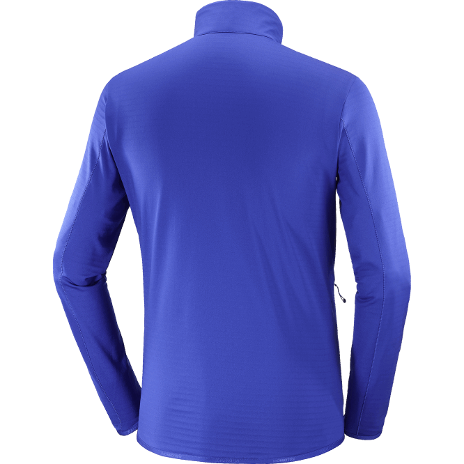 SalomonLF4H554 tam fermuarlı orta katman erkek ceketi - temel hafif sıcak Web\de sörf