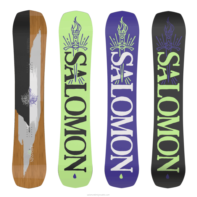 SalomonLF4H577 erkekler parkı ve serbest stil snowboard - suikastçı l47017100