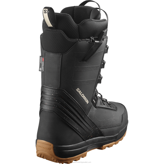 SalomonLF4H583 erkek snowboard botu - malamute siyah