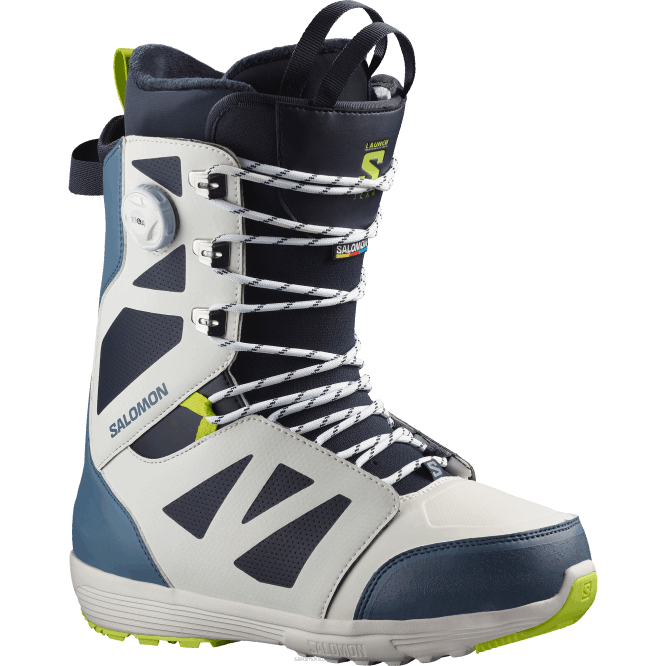 SalomonLF4H591 erkek snowboard botu - lansmanı dantel sj boa takımı nimbus bulutu/çin mavisi/asit kireç