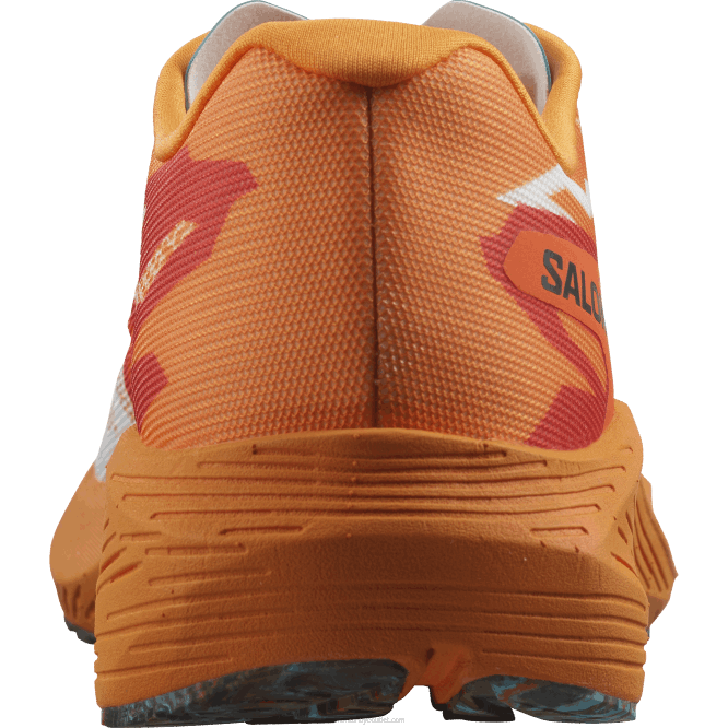 SalomonLF4H60 erkek koşu ayakkabısı - aero volt zerdeçal/ateş kırmızısı/mavi parlaklık