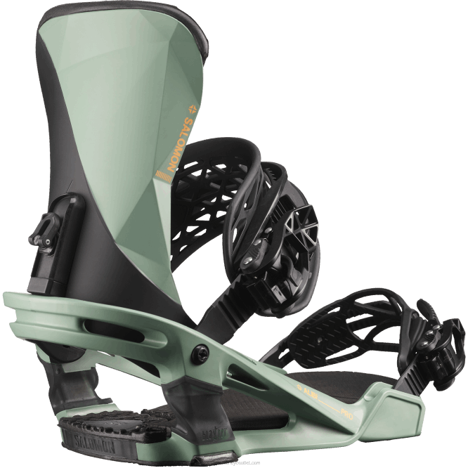 SalomonLF4H614 erkek snowboard bağlamaları - alibi pro adaçayı