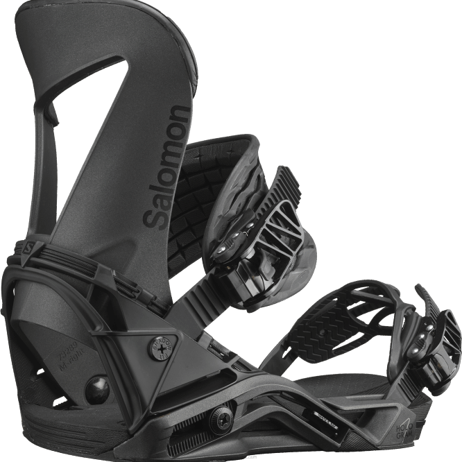 SalomonLF4H616 erkek snowboard bağlamaları - hologram siyah