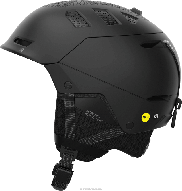 SalomonLF4H623 erkek kaskı - husk prime mips siyah