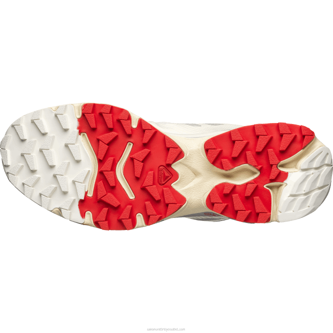 SalomonLF4H64 erkek spor ayakkabı - xt-4 og vanilyalı buz/ateş kırmızısı/beyaz