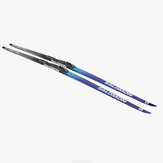 SalomonLF4H673 erkekler buz pateni nordic kayak paketi - s/max x-stiff paten (ve prolink shift-in) l47034000+