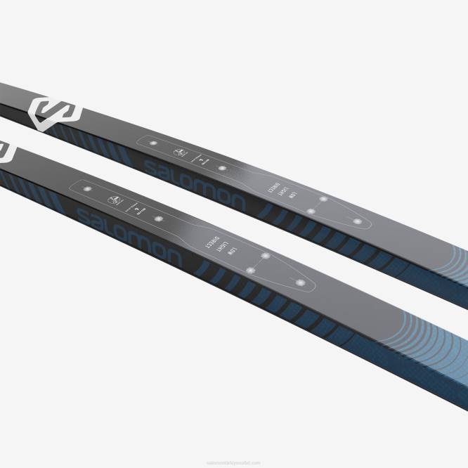 SalomonLF4H680 erkekler klasik nordic ski paketi - snowscape 7 posigrip (ve prolink auto) l409696pm+