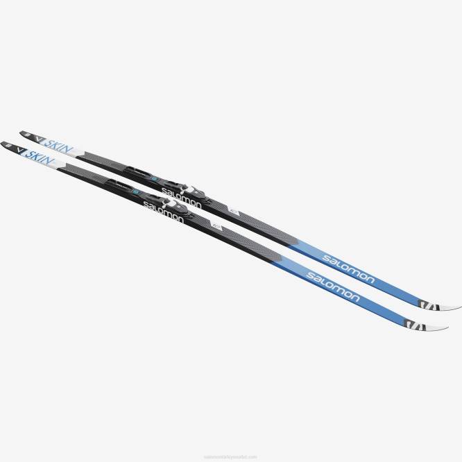 SalomonLF4H688 erkekler için klasik kuzey kayak paketi - rc 7 eskin med (ve prolink shift pro) l41392000+