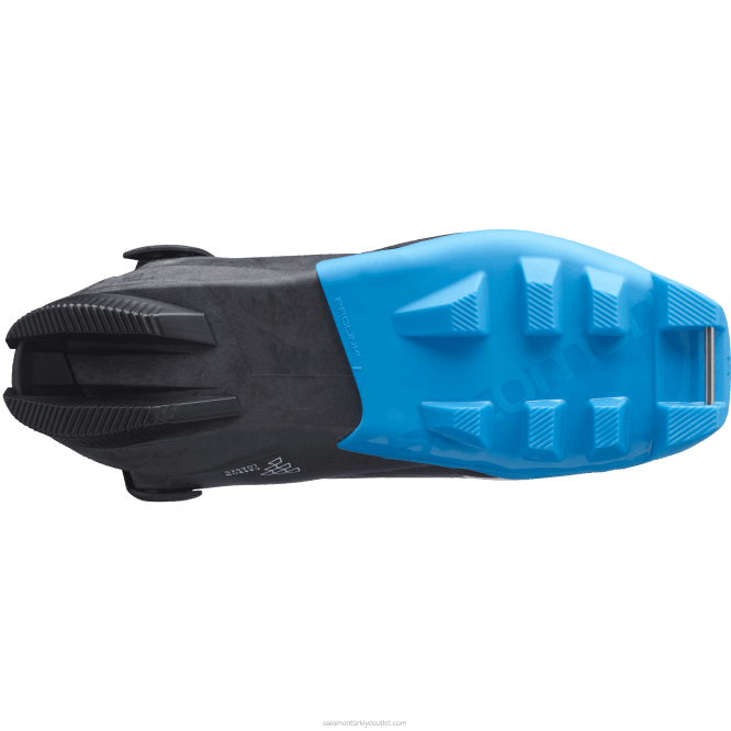 SalomonLF4H690 erkek nordic kayak botu - s/max carbon skate mv siyah/işlem mavisi