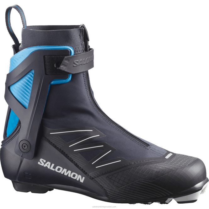 SalomonLF4H694 erkek buz pateni nordic bot - rs8 koyu lacivert/siyah/işlenmiş mavi