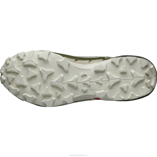 SalomonLF4H736 Kadın Yürüyüş Botları - Cross Hire 2 Mid Gore-Tex tüy grisi/zeytin gecesi/beyaz