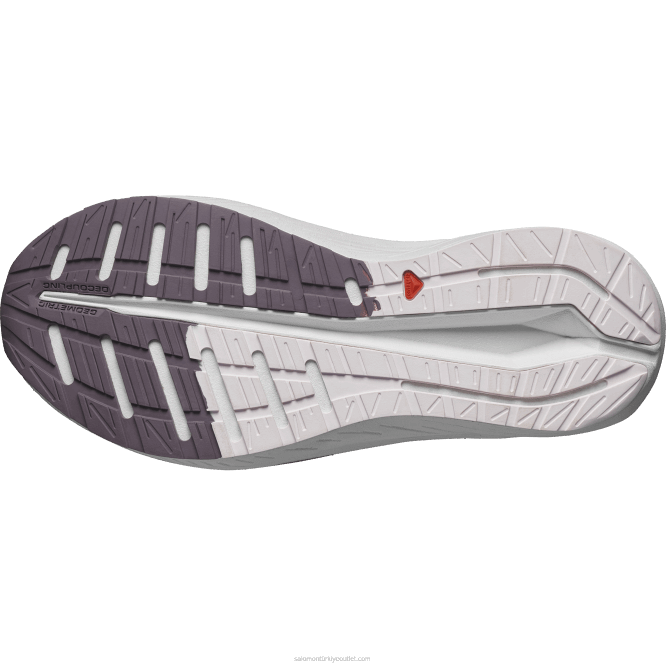 SalomonLF4H740 kadın koşu ayakkabısı - aero blaze beşik pembesi/beyaz/ay manzarası