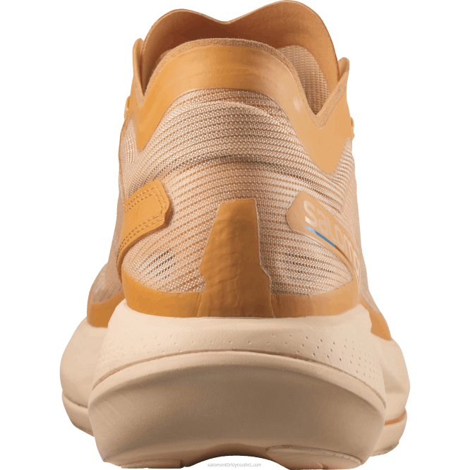 SalomonLF4H742 kadın koşu ayakkabısı - fantazm parlak turuncu/badem kreması/pırasa yeşili