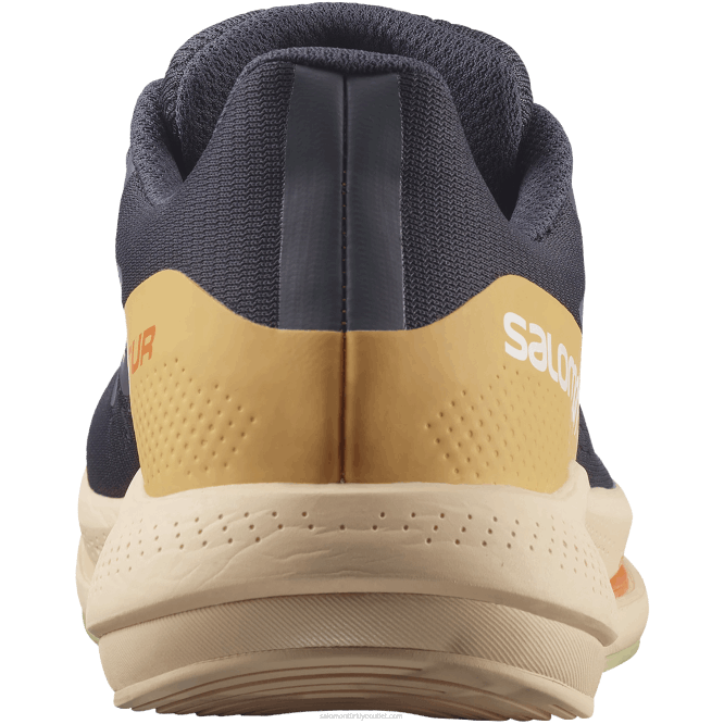 SalomonLF4H749 kadın koşu ayakkabısı - spectur abanoz/badem kreması/pırasa yeşili