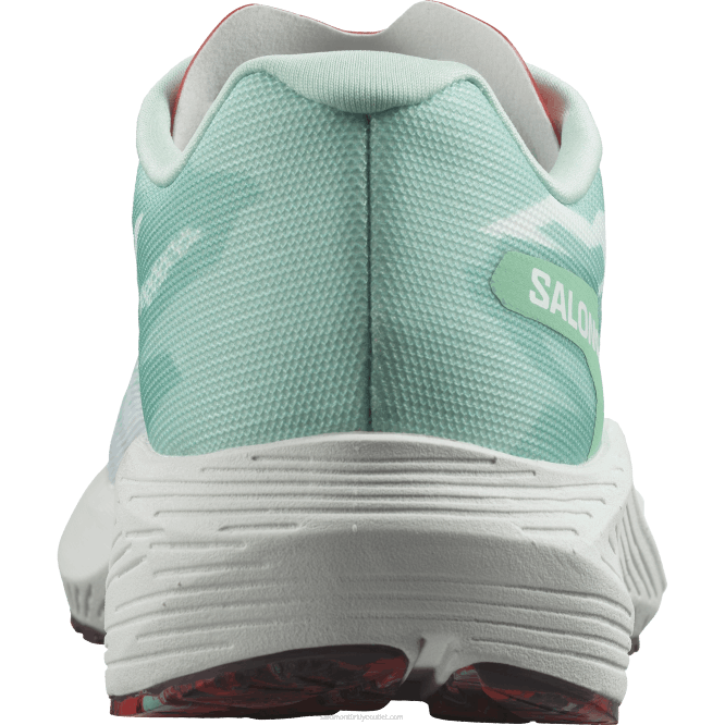 SalomonLF4H752 kadın koşu ayakkabısı - aero volt avize ağacı/beyaz/haşhaş kırmızısı