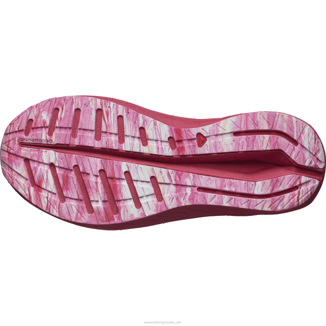 SalomonLF4H753 kadın koşu ayakkabısı - aero volt yumuşak şeftali/sanal pembe/beyaz