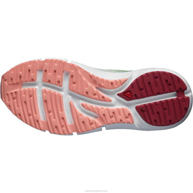 SalomonLF4H755 kadın koşu ayakkabısı - tahmin 2 sprey/granit yeşili/çiçek açan yıldız çiçeği