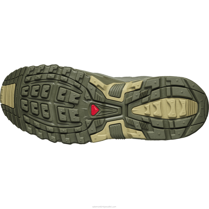 SalomonLF4H759 Kadın Spor Ayakkabı - acs pro gri yeşil/koyu liken yeşili/zeytin gecesi