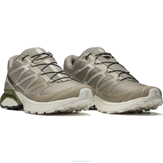 SalomonLF4H765 Kadın Spor Ayakkabı - xt-pathway vintage haki/vanilyalı buz/mayfly