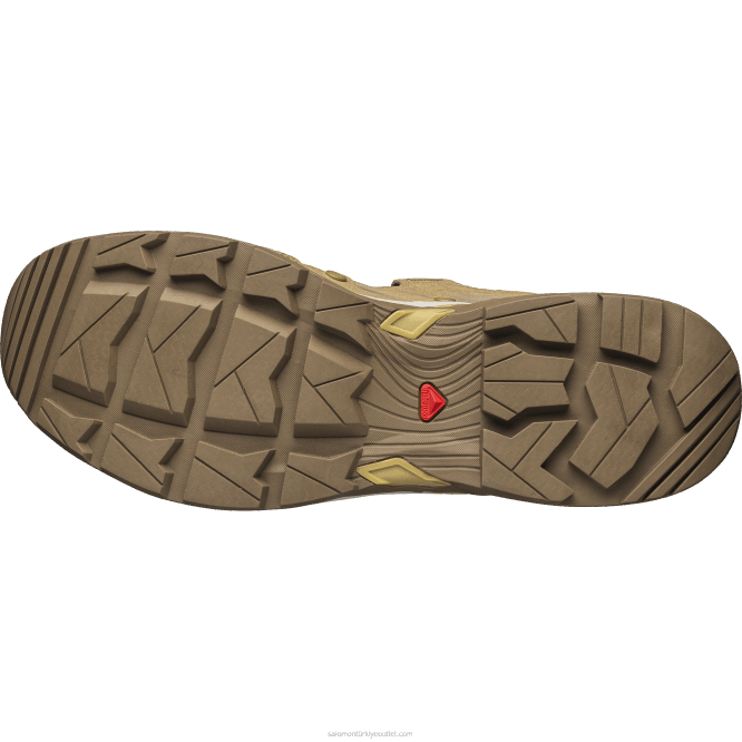 SalomonLF4H768 Kadın Spor Ayakkabı - Jungle Ultra Low Advanced donuk altın/kanguru/safari