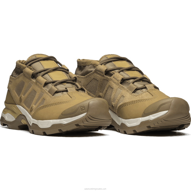 SalomonLF4H768 Kadın Spor Ayakkabı - Jungle Ultra Low Advanced donuk altın/kanguru/safari