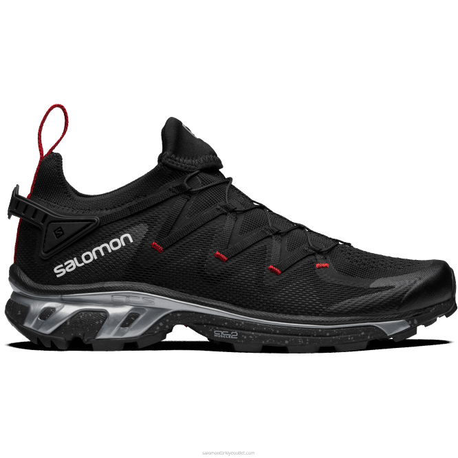 SalomonLF4H774 Kadın Spor Ayakkabı - xt-rush siyah/kiraz domates