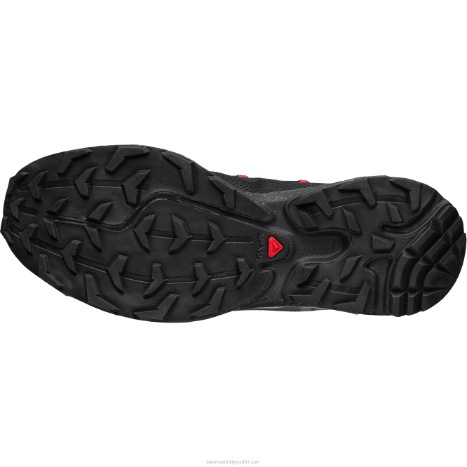 SalomonLF4H774 Kadın Spor Ayakkabı - xt-rush siyah/kiraz domates