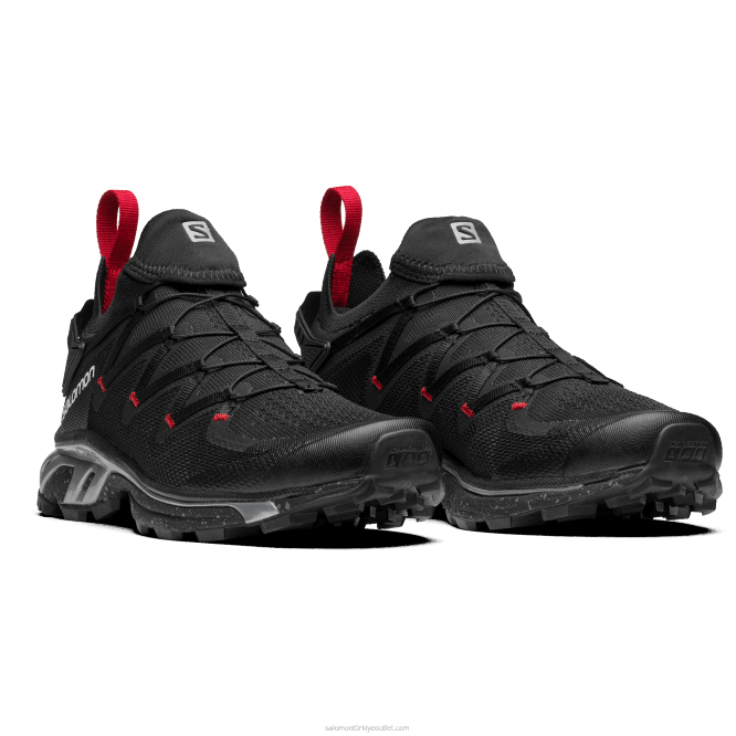 SalomonLF4H774 Kadın Spor Ayakkabı - xt-rush siyah/kiraz domates