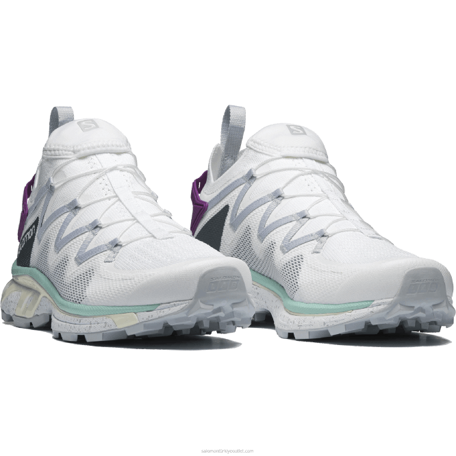 SalomonLF4H775 Kadın Spor Ayakkabı - xt-rush beyaz/inci mavisi/yukka