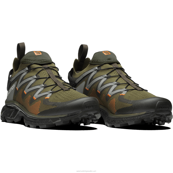 SalomonLF4H776 Kadın Spor Ayakkabı - xt-rush zeytin gecesi/turba/canlı portakal
