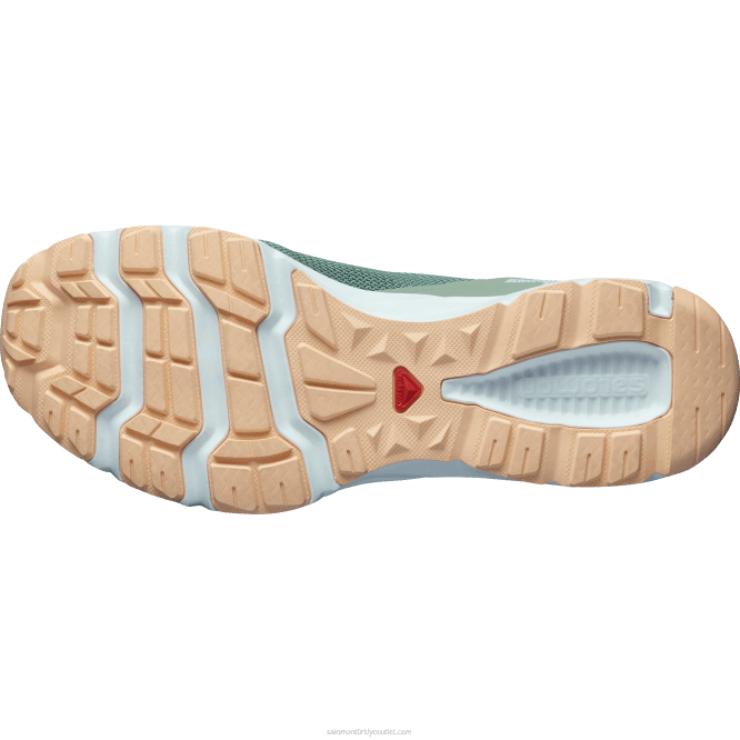 SalomonLF4H791 Kadın Sandaletleri - Amphib Bold 2 yeşil ortam/balsam yeşili/badem kreması