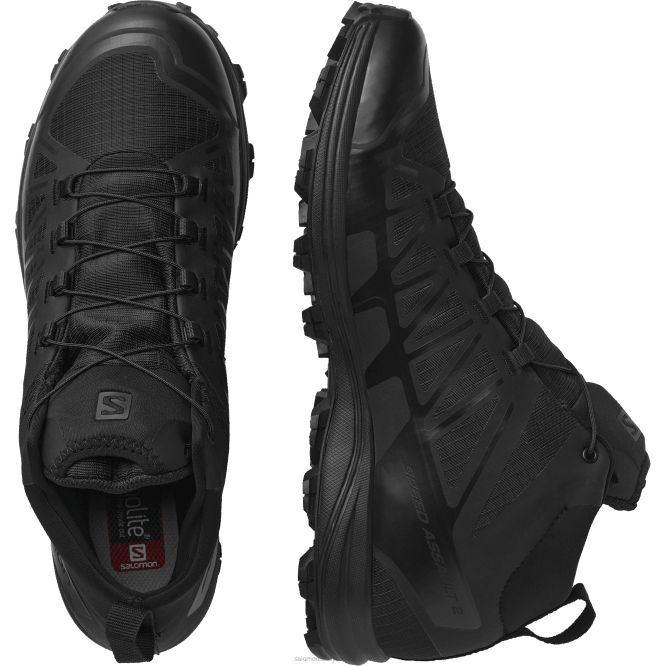 SalomonLF4H801 kadın kuvvetleri ayakkabısı - hızlı saldırı 2 siyah