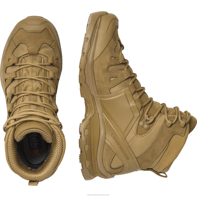 SalomonLF4H808 Kadın Force Ayakkabı - Quest 4d Forces 2 çakal kahverengi