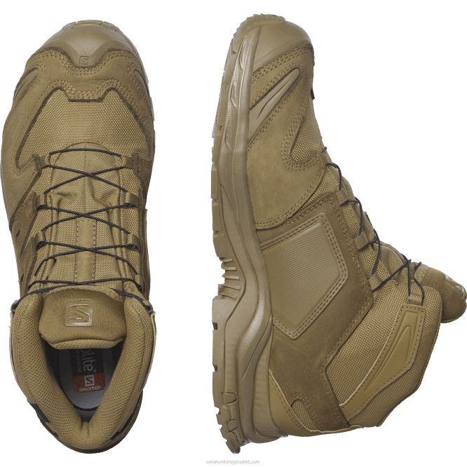 SalomonLF4H811 Kadın Forces Ayakkabısı - xa force mid gore-tex çakal kahverengi