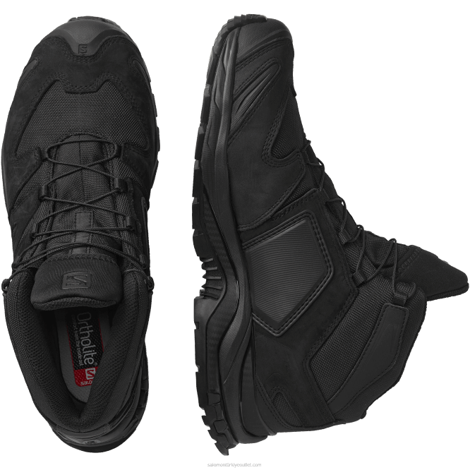 SalomonLF4H817 Kadın Forces Ayakkabısı - xa force mid wide tr siyah