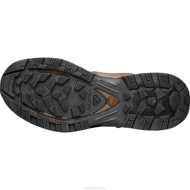 SalomonLF4H820 kadın force ayakkabı - quest 4d force 2 tr toprak kahverengi