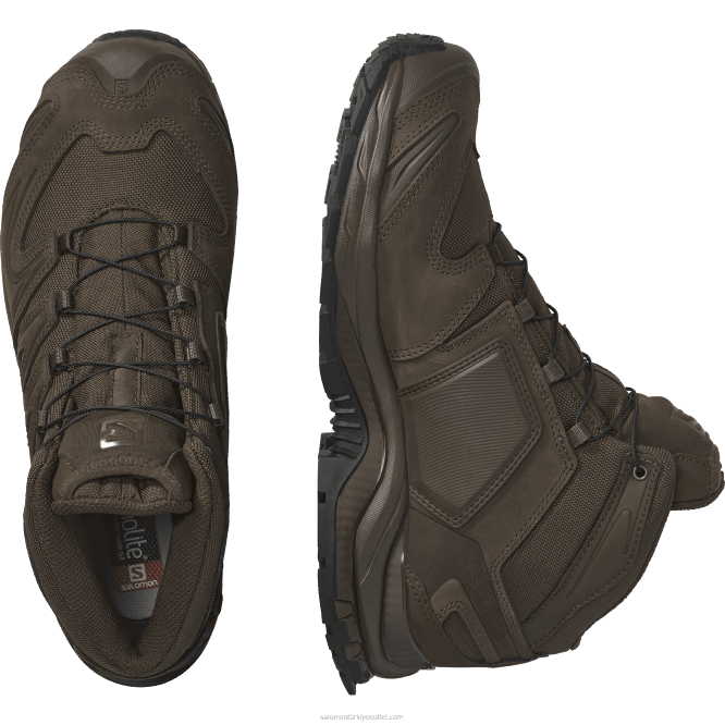 SalomonLF4H826 Kadın Forces Ayakkabısı - xa force mid tr toprak kahverengi