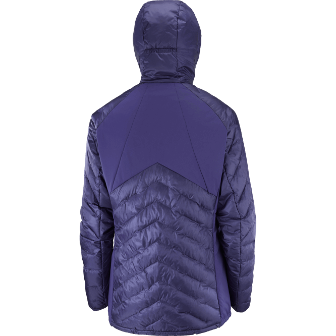 SalomonLF4H834 Kadın Yalıtımlı Kapüşonlu Ceket - Anahat primaloft astral aura