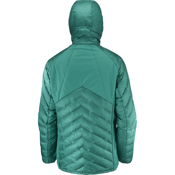 SalomonLF4H836 Kadın Yalıtımlı Kapüşonlu Ceket - Anahat primaloft Pasifik