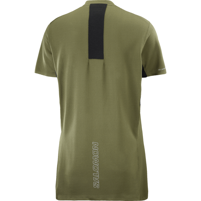 SalomonLF4H910 kısa kollu kadın tişörtü - shortney üzüm yaprağı