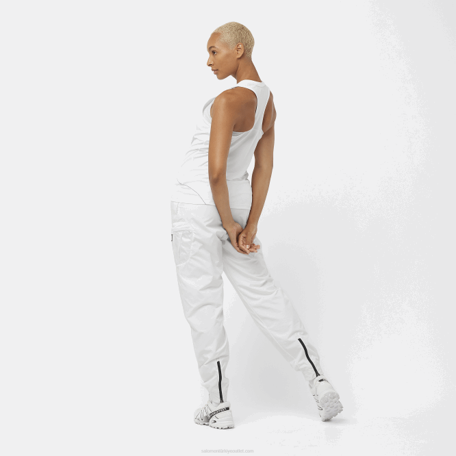 SalomonLF4H943 kadın pantolonu - donatmak beyaz