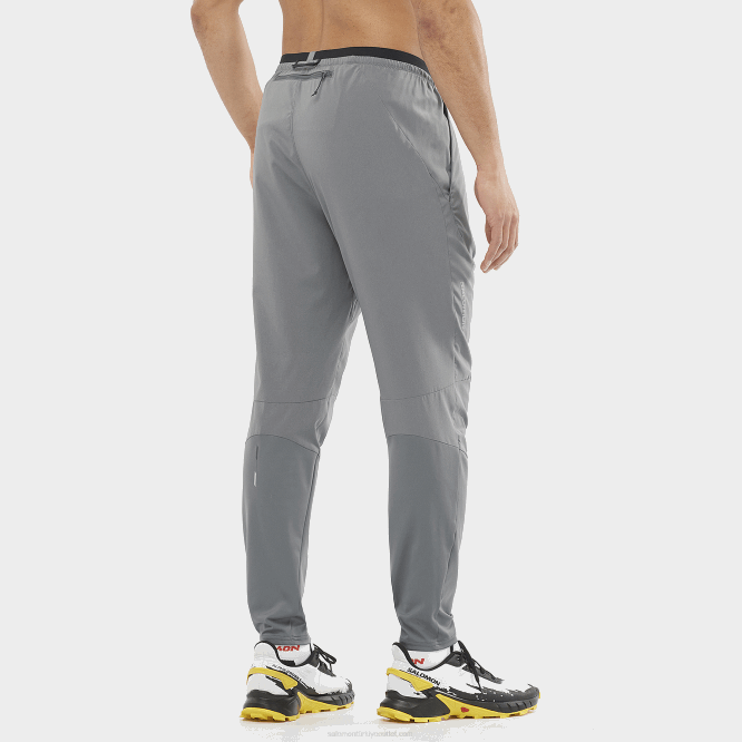 SalomonLF4H947 kadın pantolonu - çapraz koşu sessiz gölge