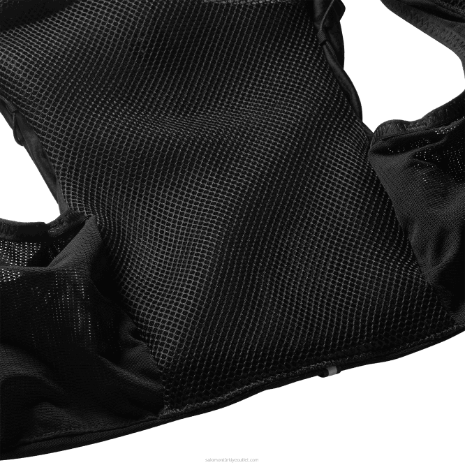 SalomonLF4H967 mataralı kadın koşu yeleği - adv skin 12 siyah/abanoz