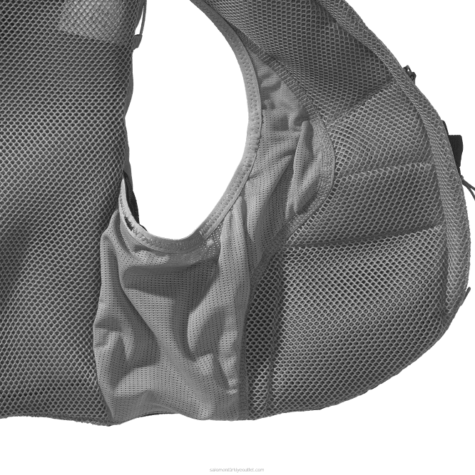 SalomonLF4H968 mataralı kadın koşu yeleği - adv skin 12 sessiz gölge/siyah