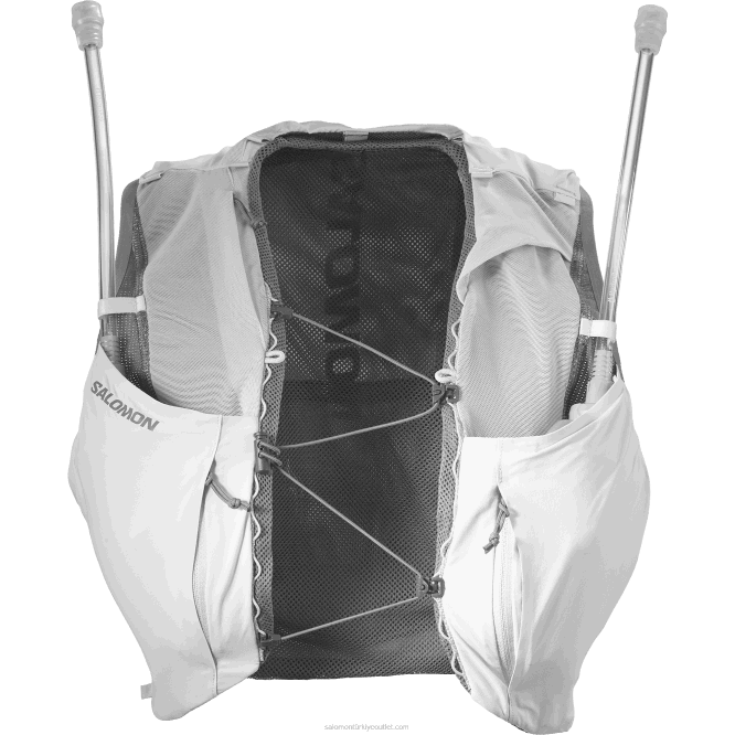 SalomonLF4H980 mataralı kadın koşu yeleği - sense pro 10 istiridye mantarı/sessiz gölge yarı saydam