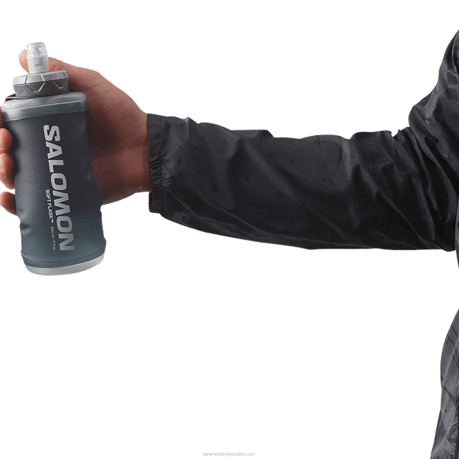 SalomonLF4H984 matara dahil kadın el tipi - aktif siyah/barut grisi