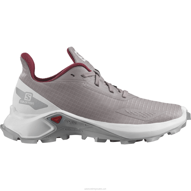 SalomonLF4H1350 junior - çocuk ayakkabıları - alphacross blast bıldırcın/beyaz/inci mavisi