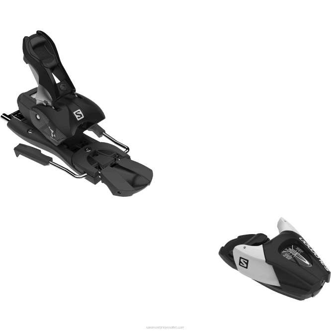 SalomonLF4H1381 junior - çocuklar için tüm dağ bağlamaları - l7 gripwalk siyah beyaz