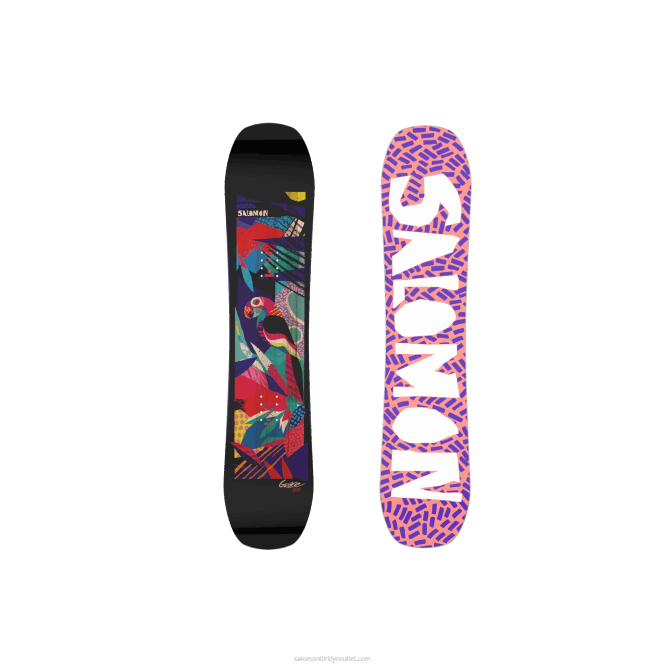 SalomonLF4H1401 junior - çocuklar için snowboard - zarafet l41219100