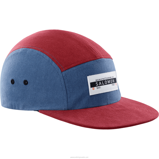 SalomonLF4H453 erkek şapkası - beş parça Cabernet/koyu kot
